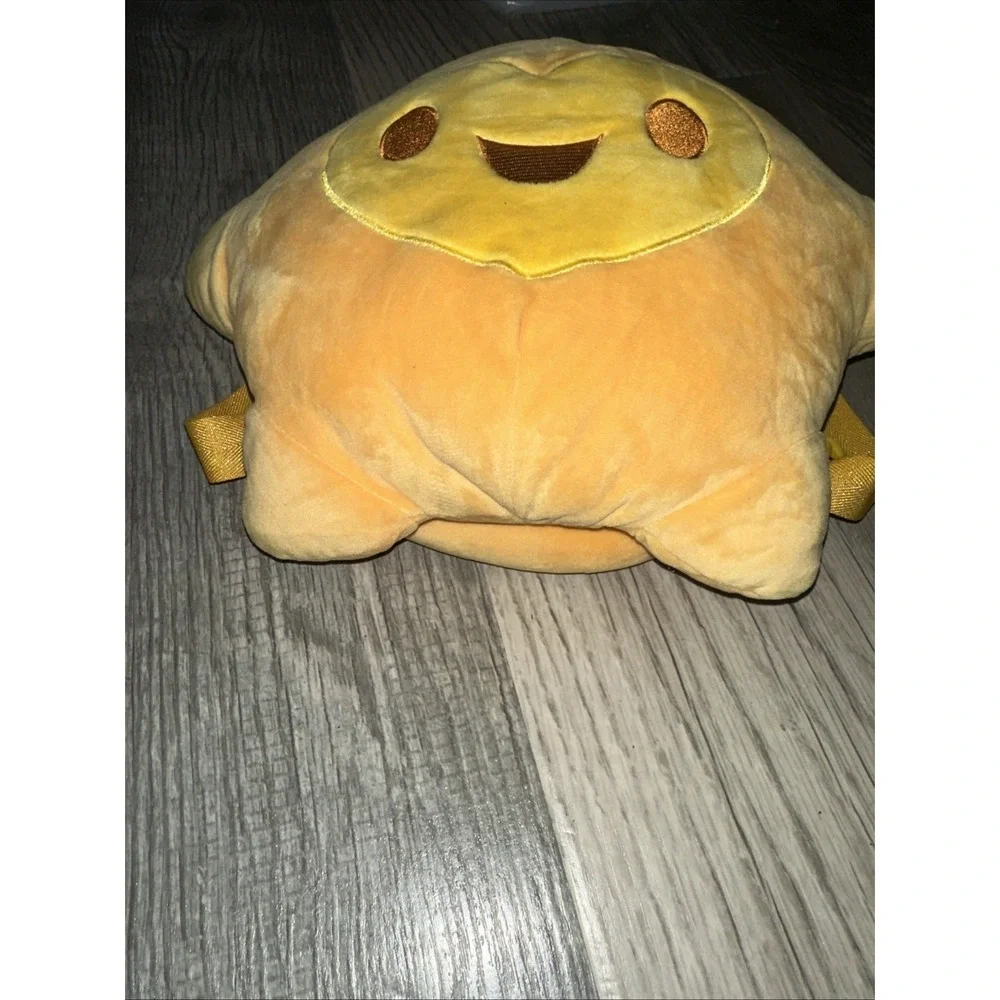 Disney Wish Star Kids Plush‎ Mini Backpack Bag Yellow Gold 12